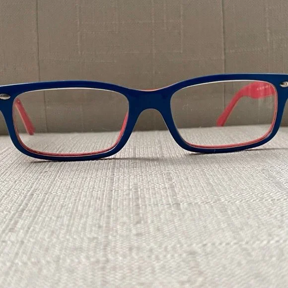 Ray-Ban Women Eyeglasses Blue/Red Tone RB1535 48[]16 130 Glasses Retail $130 - Picture 6 of 12